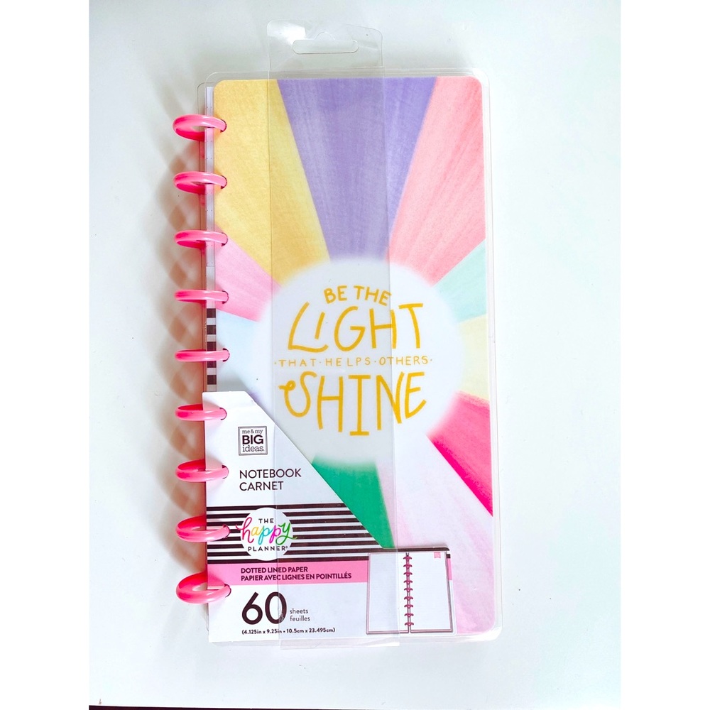 Be the light that helps others shine happy planner
